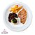 Kit 24Pratos Raso Protel Restaurante Porcelana Schmidt - Imagem 2