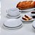 50 Pratos Sobremesa Bar Hotel Porcelana Germer 2a Linha - Imagem 8