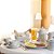 50 Pratos Sobremesa Bar Hotel Porcelana Germer 2a Linha - Imagem 5