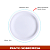 Kit 30 Pratos Sobremesa Iguaçu Porcelana Germer - Imagem 2
