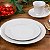 10 Pratos Rasos + 10 Sobremesa Tassel Porcelana Germer - Imagem 6