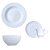 Jogo Pratos Xícaras e Bowl Tassel Porcelana Germer - Imagem 1