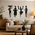 Aplique mdf - Conjunto Mulheres Africanas 1 - Imagem 1
