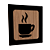 Quadro - Cozinha/Café/Churrasco/Área Gourmet - Acácia e Preto - Imagem 4