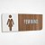 Placa Sinalização Indicativa Banheiro Feminino - Imagem 2