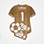 Aplique mdf - Camisa de Futebol - Goleiro - Nome e Número Personalizado - Imagem 4