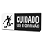 Placa de Sinalização Indicativa - Cuidado, Use o Corrimão - Imagem 2