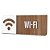 Placa de Sinalização Indicativa - Wi-Fi - Imagem 1