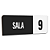Placa Sinalização Indicativa Sala Numerada - Imagem 27