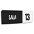 Placa Sinalização Indicativa Sala Numerada - Imagem 39