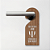 Placa Aviso de Porta Em Atendimento Personalizada - Imagem 3