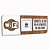 Placa de Sinalização Indicativa - Wi-Fi - QR-CODE - Centralizado - Imagem 1