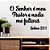 Frase - O Senhor é meu Pastor e nada me faltará. Salmo 23:1 - Imagem 1