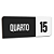 Placa Sinalização Indicativa Quarto Numerado - Imagem 45