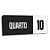 Placa Sinalização Indicativa Quarto Numerado - Imagem 30