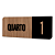 Placa Sinalização Indicativa Quarto Numerado - Imagem 3