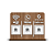 Placa Mesa - 3 QR-Codes - Imagem 7