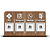 Placa Mesa - 4 QR-Codes - Imagem 3