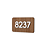 Placa Numerada - 4 números - Apartamento - Casa - Escritório - Imagem 1