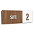 Placa Sinalização Indicativa Suíte Numerada - Imagem 4
