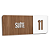 Placa Sinalização Indicativa Suíte Numerada - Imagem 31