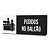 Placa de Sinalização Indicativa - Pedidos no Balcão - Imagem 5