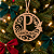 Bola de Natal Personalizada – Inicial e Nome - Imagem 2