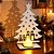 Enfeite de Mesa - Natal - Árvore com Presentes e vela - Imagem 2