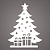 Enfeite de Parede - Natal - Árvore com Presentes - Imagem 3