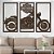 Trio de Painéis Decorativos - Harley-Davidson - P46 - Imagem 3
