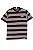 Camiseta Listrada Marrom - Imagem 1