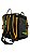 BAG PARA BAQUETAS - COURO LUXO - PRETO COM AMARELO. - Imagem 5