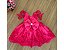 Vestido de Daminha de Luxo Rosa Fechado - Infantil - Imagem 2