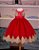 Vestido Vermelho para Miss - Infantil - Imagem 1