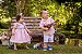 Vestido Rosa e Branco Xadrez - Infantil - Imagem 3