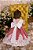 Vestido para Daminha Branco e Marsala - Infantil - Imagem 2