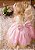 Vestido Rosa com Dourado - Infantil - Imagem 3