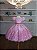 Vestido de Luxo Rosa para Daminhas de Aliança - Infantil - Imagem 3