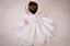 Vestido de Batizado na cor Off White- Infantil - Imagem 5