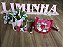 Kit Bolsa e Laço Floral Vermelho-Infantil - Imagem 1