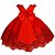 Vestido Para Daminha Vermelho com Perolas - Daminha de Honra - Imagem 2