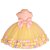 Vestido Jardim Encantado Amarelo - Vestidos de temas Infantil - Imagem 2
