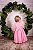Vestido Rosa de Poa - Vestido infantil - Imagem 2