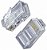 Pino Jack Rj-45 8x8 Cat 5e Macho - Nexans - Imagem 1