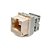 Conector Fêmea Rj45 Cat 6 Fêmea Keystone Ks Tl Bg - Imagem 1