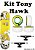 Kit Tony Hawk 2021 - Shape Birdhouse + Truck Funlight + Roda moska Next Frete Gratis - Imagem 1