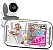 Baba eletrônica Video Baby Monitor,1080P Full HD Ultra Clear Image Quality,5.5" IPS Screen Monito,Pan Tilt Camera,Range up to 1000ft,18h Battery - Imagem 6