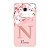 Capinha para Samsung J5 Anti Impacto Personalizada - Delicate Flowers Rosa com nome e fundo transparente - Imagem 1