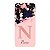 Capinha para Moto G8 Plus Anti Impacto Personalizada - Delicate Flowers Rosa com nome e fundo transparente - Imagem 1