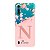 Capinha para Moto G8 Power Lite Anti Impacto Personalizada - Delicate Flowers Rosa com nome e fundo transparente - Imagem 1